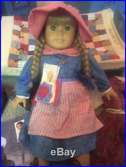 Pleasant Company American Girl Kirsten Doll SIGNED with accessories, Huge Lot