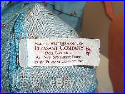 Pleasant Company American Girl Kirsten MIB 1986 Made in Germany Excellent Condit