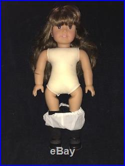 Pleasant Company American Girl SAMANTHA WHITE BODY DOLL With Box & Accessories