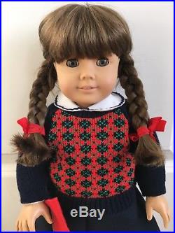 Pleasant Company American Girl SIGNED White Body Molly #977