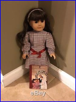 Pleasant Company American Girl Samantha Doll, Trunk & Huge Lot of Clothes