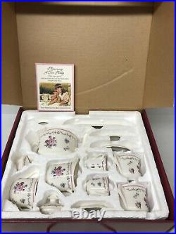 Pleasant Company American Girl Samanthas Tea Set Tea Party Box Mint