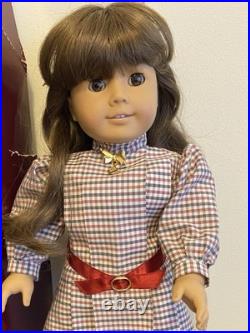 Pleasant Company American Girl WHITE BODY SAMANTHA Doll Meet & Accessories Box