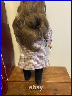 Pleasant Company American Girl WHITE BODY SAMANTHA Doll Meet & Accessories Box