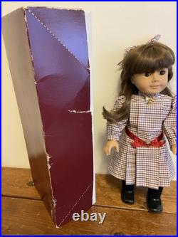 Pleasant Company American Girl WHITE BODY SAMANTHA Doll Meet & Accessories Box