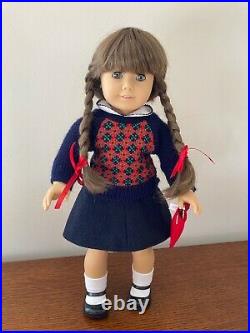 Pleasant Company American Girl White Body Molly Doll Meet Outfit Fully Restored