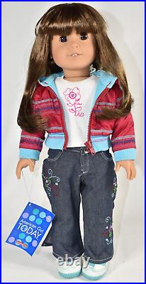 Pleasant Company American Girl of Today Doll GT13 Outfit Box Brown Hair Eyes EUC