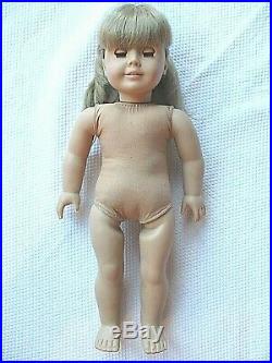 Pleasant Company Girl of Today American Girl Doll GT12D Blonde clothes 1996 Meet