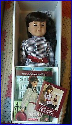 Pleasant Company Original Samantha Parkington American Girl Doll and accessories