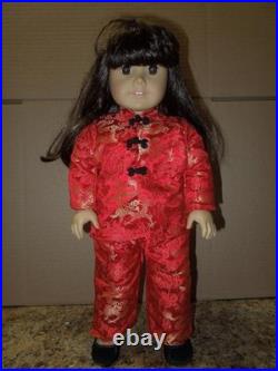 Pleasant Company Pre-Mattel American Girl Doll with Chinese New Year Outfit