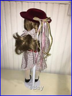 Pleasant Company Retired Samantha Doll (stamped) with Outfits & Acc. Gently Used