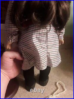 Pleasant Company Samantha American Girl Doll Extra Jacket Mits Outfit Box Book