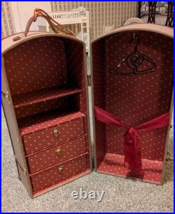 Pleasant Company Samantha's Steamer Trunk Wardrobe Retired