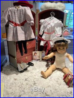 Pleasant Company Signed Samantha #2343 American Girl doll, 1987, + Extras, COA
