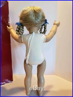 Pleasant Company White Body 1986 Kirsten Doll Original Box American Girl