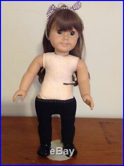 Pre-1991 American Girl Samantha Doll White Body Original Pleasant Company