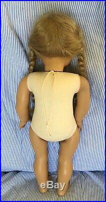Pre-1991 Pleasant Company American Girl 18 White Body Kirsten Larson Doll