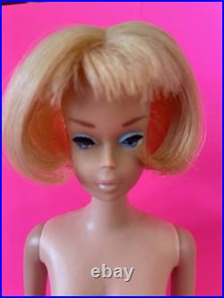 RARE American Girl Barbie patent Pending 1958 withOrig bathing suit/outfits