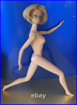 RARE American Girl Barbie patent Pending 1958 withOrig bathing suit/outfits