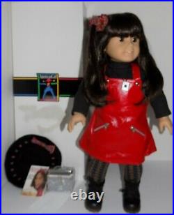 RARE Pre Mattel Pleasant Co GT #2 Doll American Girl w Red Vinyl & Accessories
