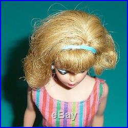 Rare Vintage Orig High Color Side Part Sidepart American Girl Ag Barbie Doll
