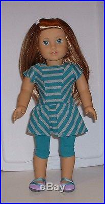 RETIRED AMERICAN GIRL DOLL McKENNA IN BOX DISPLAYED ONLY + 4 OUTFITS