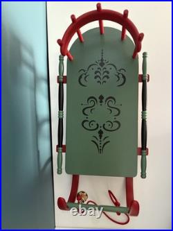 Rare! American Girl Doll Addy Pleasant Company Sled. Comes With Box