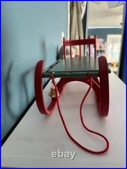 Rare! American Girl Doll Addy Pleasant Company Sled. Comes With Box
