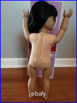Rare American Girl Doll JLY 4 Black Hair Just Like You #4 Asian Excellent