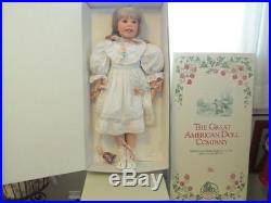 Rare Large Great American Doll Gadco Child Girl Waiting For Santa Christmas