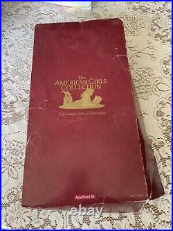 Retired 2002 American Girl 18 Kaya Doll withBox & 2 Outfits, Stand, Moccasins ETC