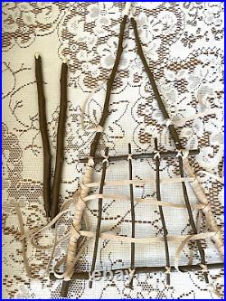 Retired 2002 American Girl 18 Kaya Doll withBox & 2 Outfits, Stand, Moccasins ETC