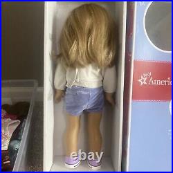 Retired American Girl 32 Doll 18 with Meet Outfit, Play Outfit, PJs, Acc, Box