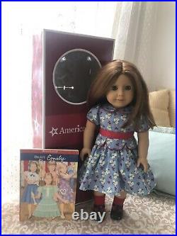 Retired American Girl Doll Emily in Box with Meet Outfit Book