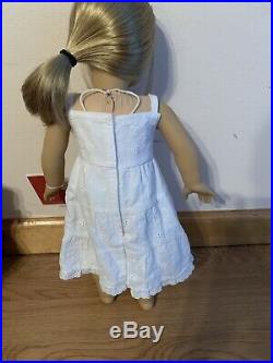 Retired American Girl Doll Girl of the Year Gwen with Box Blonde Hair, Brown Eyes
