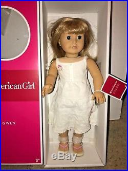 Retired American Girl Doll Gwen Thompson In Original Box Chrissa's Friend