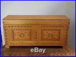 Retired American Girl Doll Josefina Wooden Chest Carved Trunk Wood Furniture