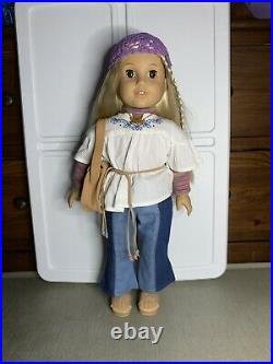 Retired American Girl Doll Julie With Meet Outfit