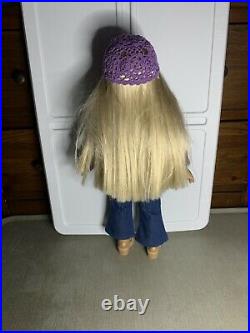 Retired American Girl Doll Julie With Meet Outfit