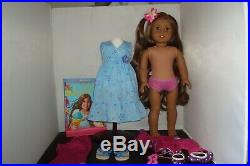 Retired American Girl Doll Kanani GOTY 2011 Meet Outfit Plus Extras