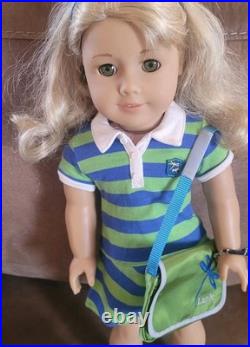 Retired American Girl Doll Lanie Holland With Clothing & Accessories