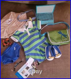 Retired American Girl Doll Lanie Holland With Clothing & Accessories