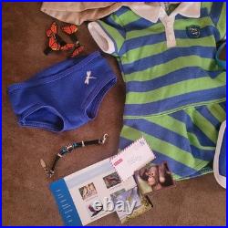 Retired American Girl Doll Lanie Holland With Clothing & Accessories