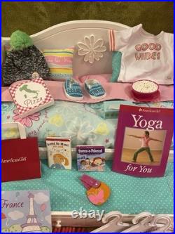 Retired American Girl Doll Lot With Daybed + Accessories