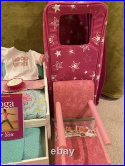 Retired American Girl Doll Lot With Daybed + Accessories