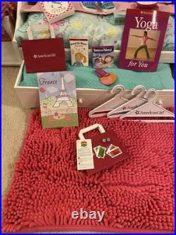 Retired American Girl Doll Lot With Daybed + Accessories
