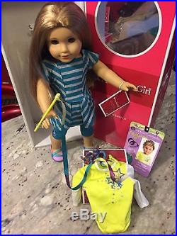 Retired American Girl Doll McKenna with Gymnast Outfit