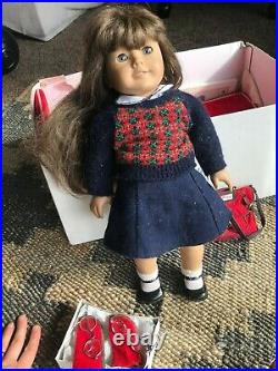 Retired American Girl Doll Molly with Bed & Accessories