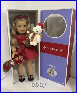 Retired American Girl Truly Me #24 Doll WithBox In Holiday Joyful Jewels Outfit