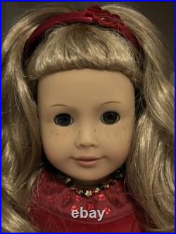Retired American Girl Truly Me #24 Doll WithBox In Holiday Joyful Jewels Outfit